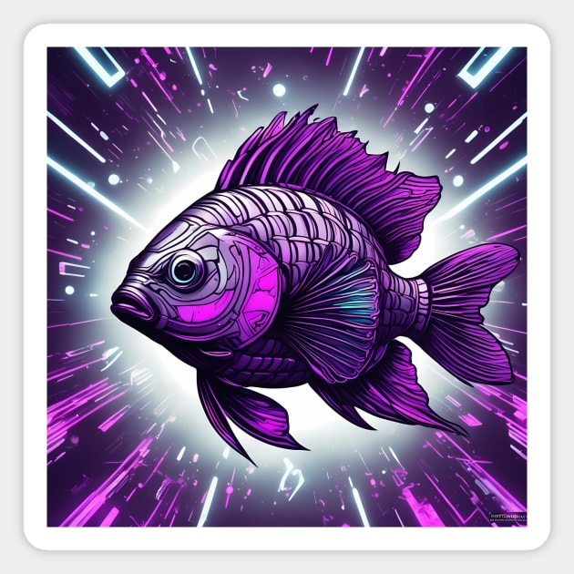 the fish's finblade Magnet by animegirlnft